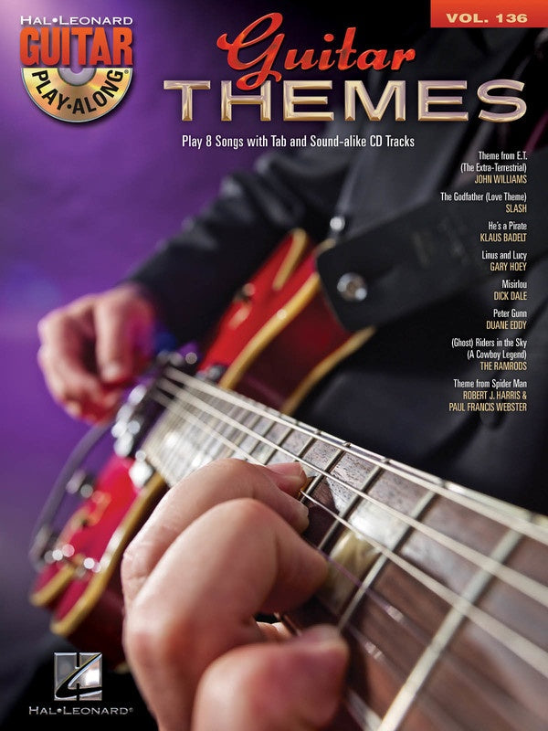 Hal Leonard Guitar Play-Along Vol. 136 Guitar Themes