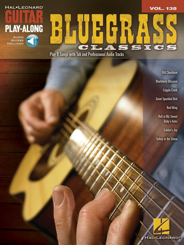 Hal Leonard Guitar Play-Along Vol. 138 Bluegrass Classics