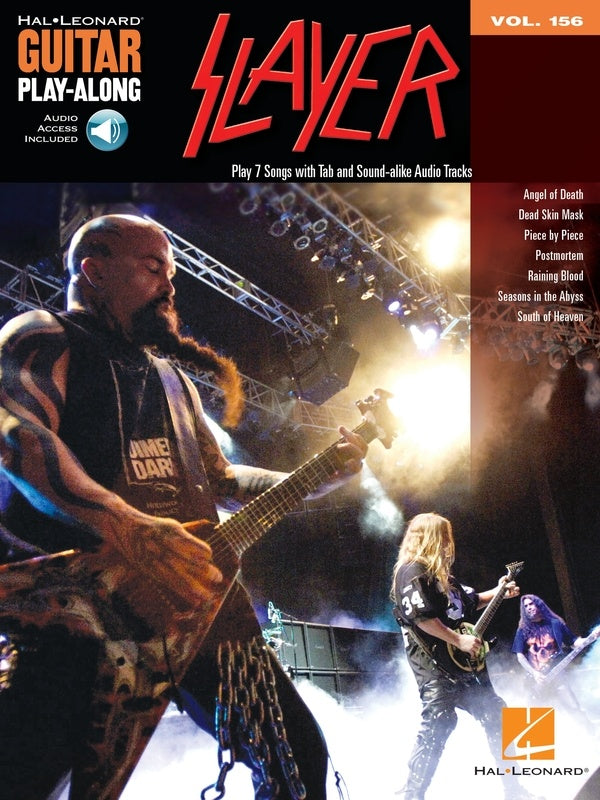 Hal Leonard Guitar Play-Along Vol. 156 Slayer