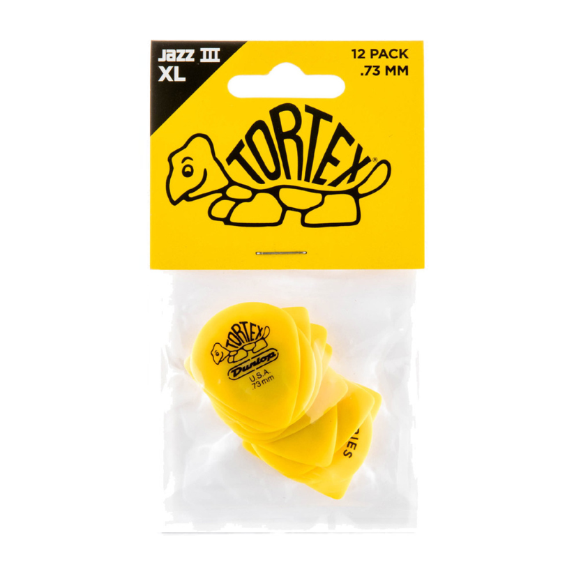 Dunlop Player's Pack | Tortex® Jazz III XL Pick .73mm | 12-Pack