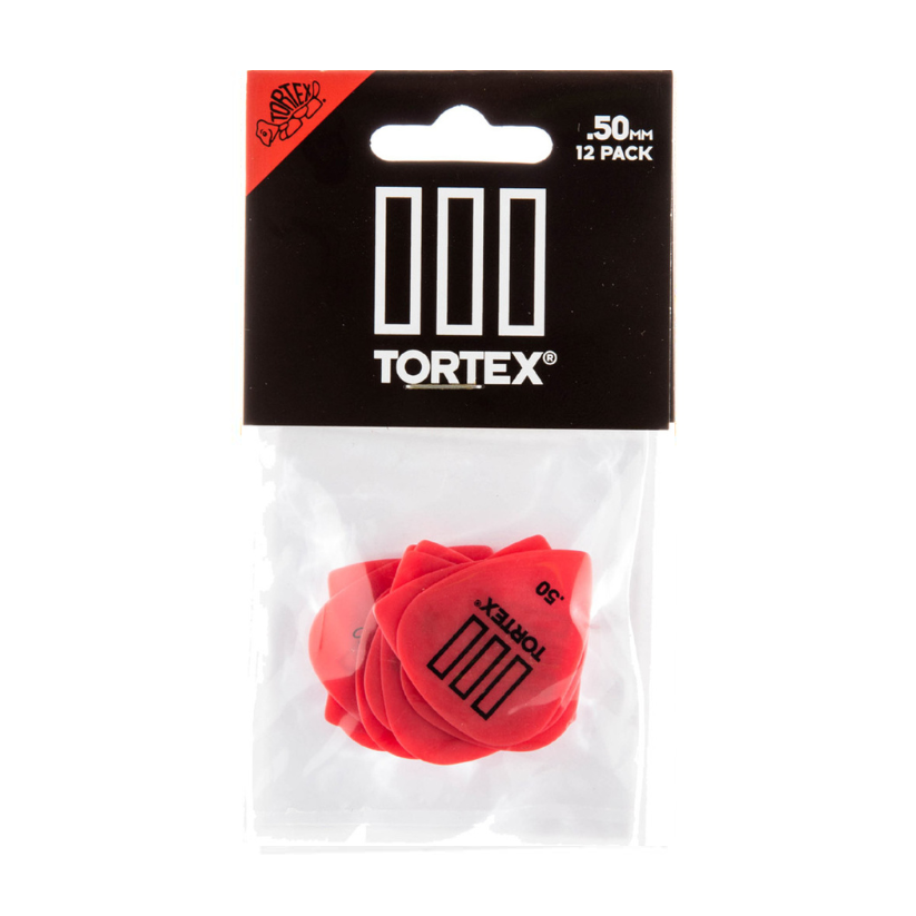 Dunlop Player's Pack | Tortex® TIII Pick .50mm | 12-PACK