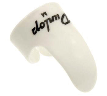 FINGER PICK WHITE MED WAS J9011