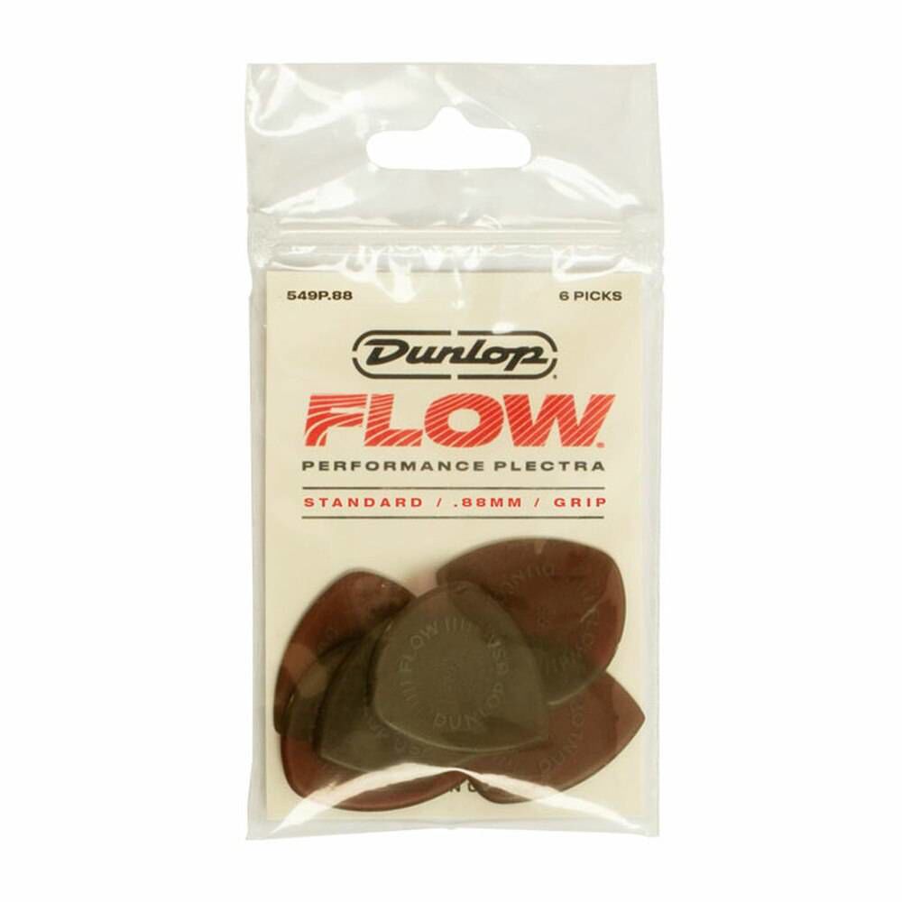 Dunlop Player's Pack | Flow® Standard Pick With Grip .88mm | 6-pack