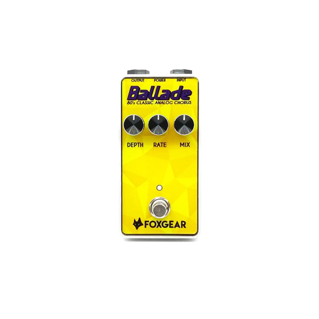 Foxgear Ballade Classic Analog Chorus Effects Pedal