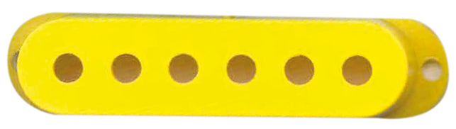 DiMarzio Pickup Cover Yellow For Large Single Coil