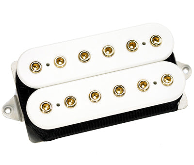 DiMarzio DP252FW Steve Vai Signature Model Gravity Storm Humbucker Electric Guitar Pickup | Neck | White | F Spacing