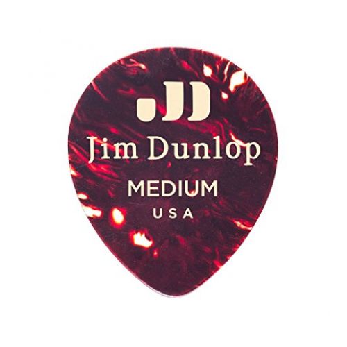 Dunlop Celluloid Shell Teardrop Classics Pick Medium Gauge