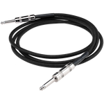 Dimarzio 18Ft Pro Guitar Cable - Straight To Straight Black