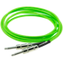 Dimarzio 18Ft Pro Guitar Cable - Straight To Straight Neon Green