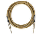 Dimarzio 18Ft Pro Guitar Cable - Straight To Straight Vintage Tweed