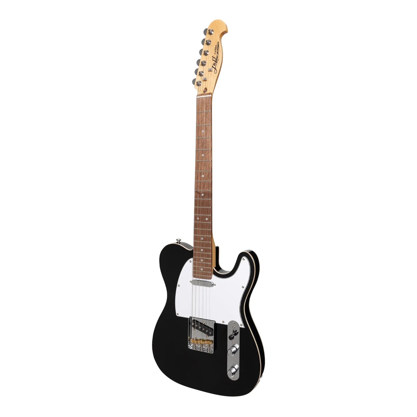 J&D Luthiers | Custom TE-Style Electric Guitar | Black