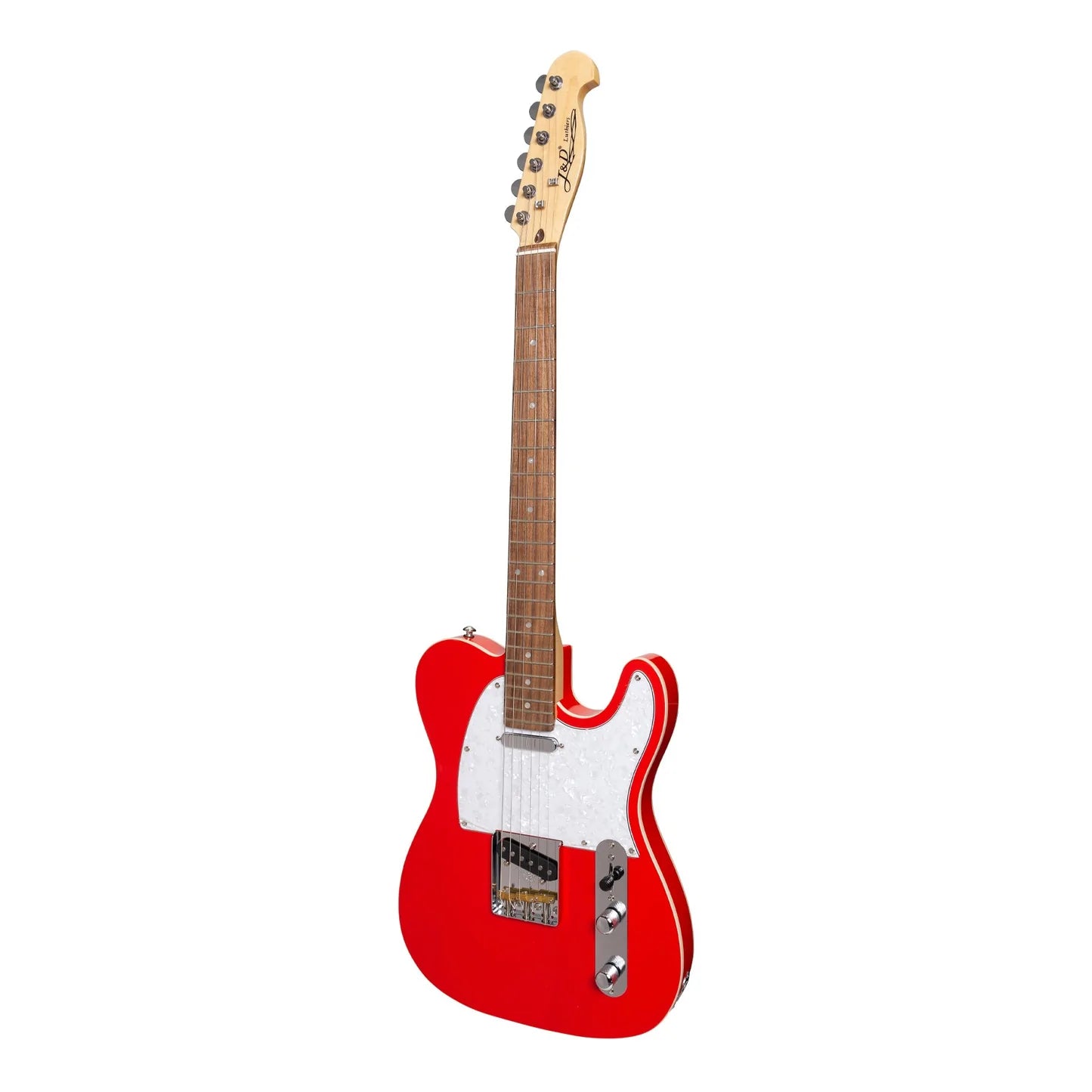 J&D Luthiers Custom TE-Style Electric Guitar | Red