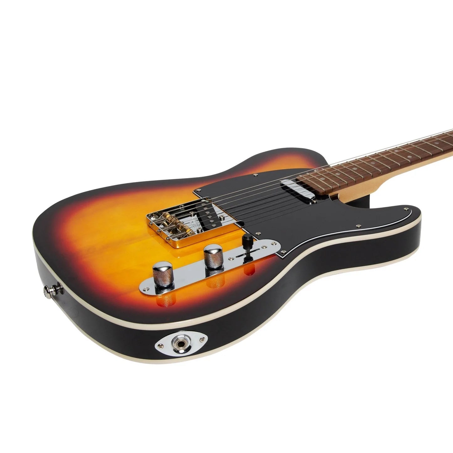 J&D Luthiers Custom TE-Style Electric Guitar | Tobacco Sunburst