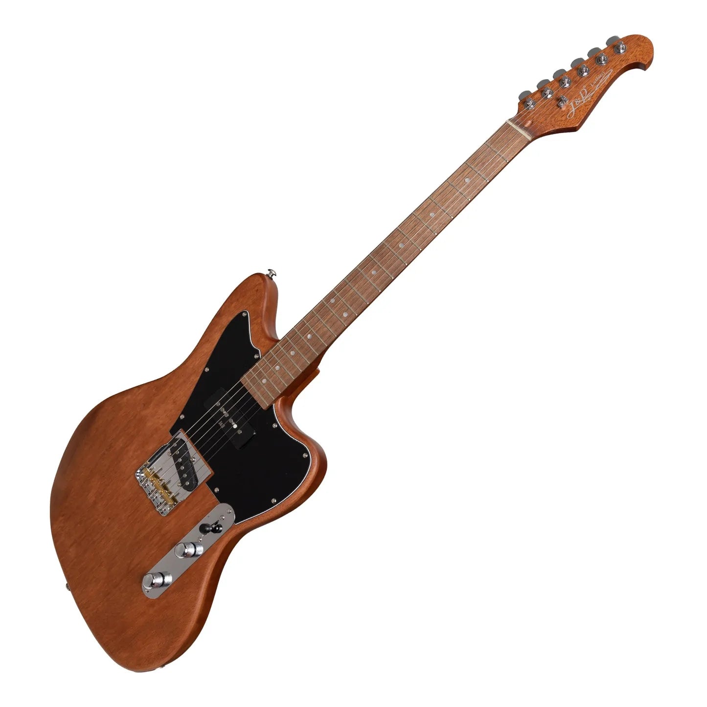 J&D Luthiers Hybrid JM-Style Electric Guitar | Natural Satin