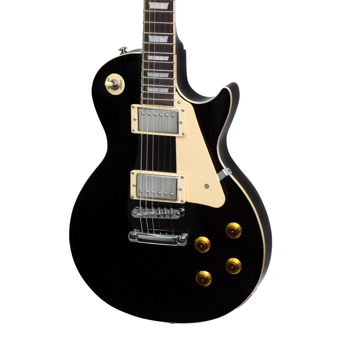 J&D Luthiers | LP-Style Electric Guitar | Black