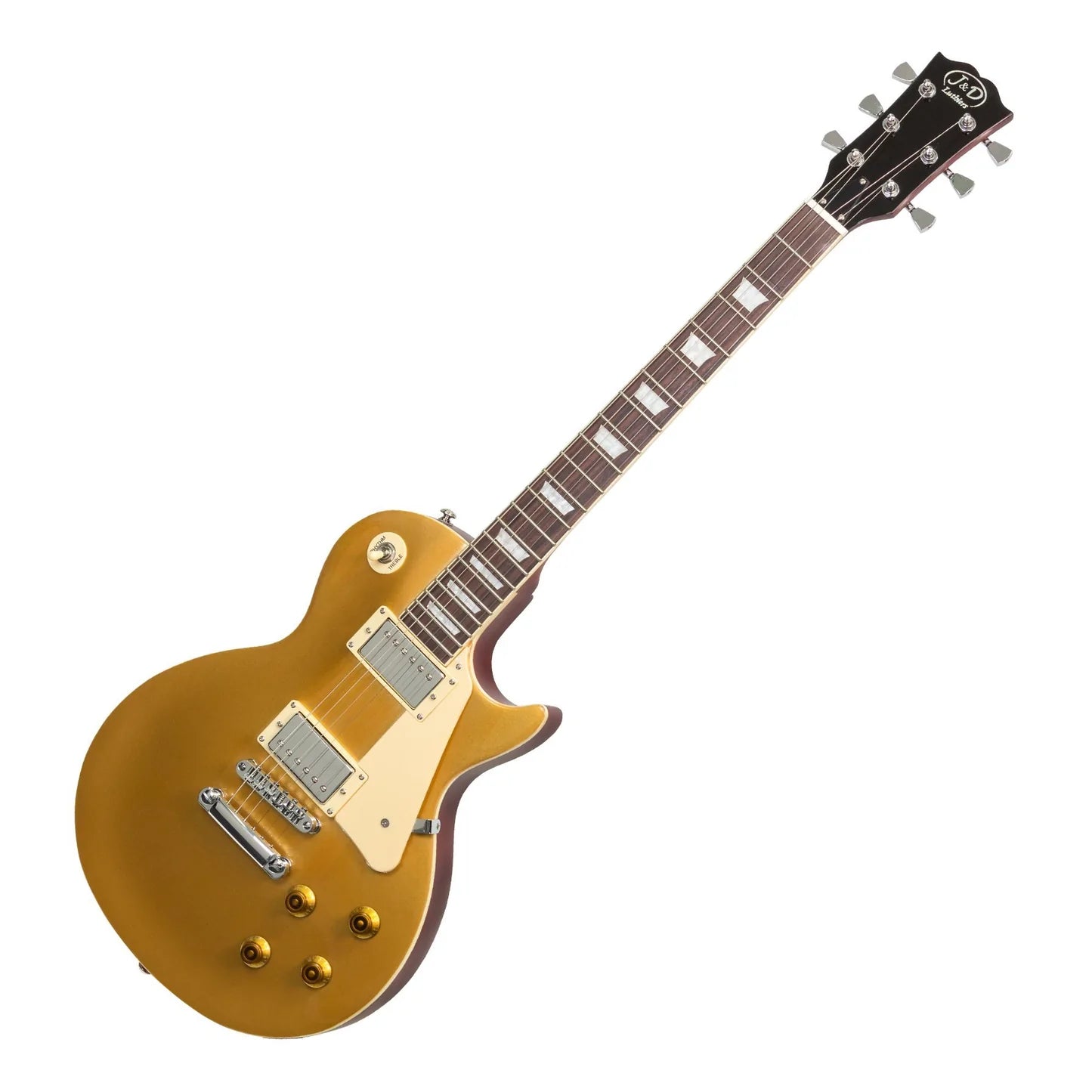 J&D Luthiers LP-Style Electric Guitar | Gold Top