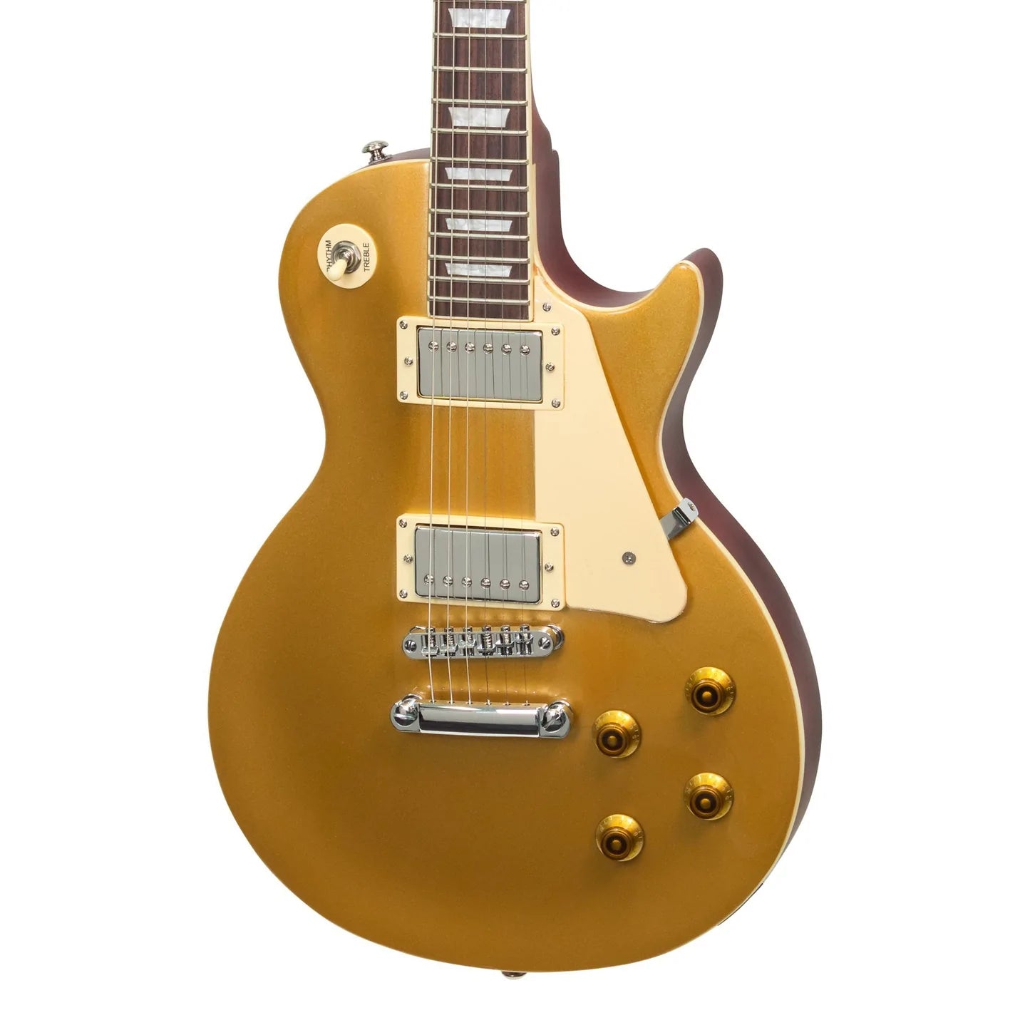 J&D Luthiers LP-Style Electric Guitar | Gold Top