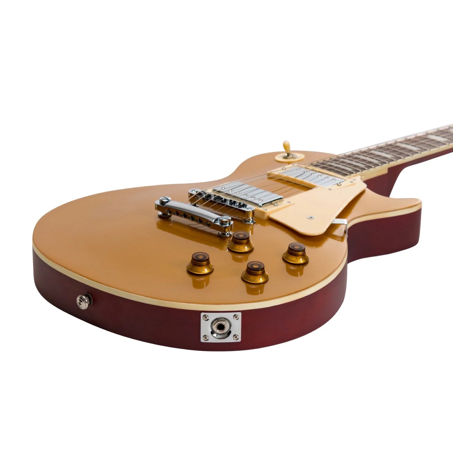 J&D Luthiers LP-Style Electric Guitar | Gold Top