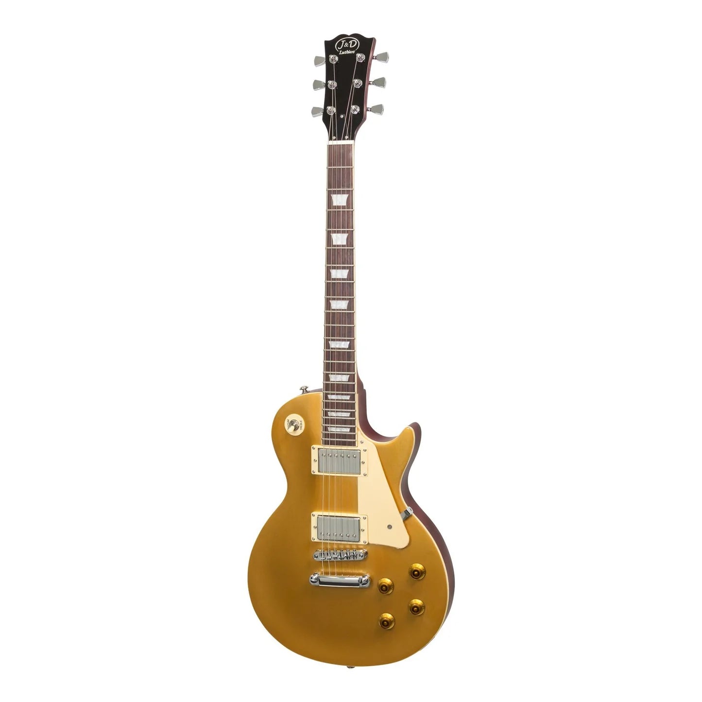 J&D Luthiers LP-Style Electric Guitar | Gold Top