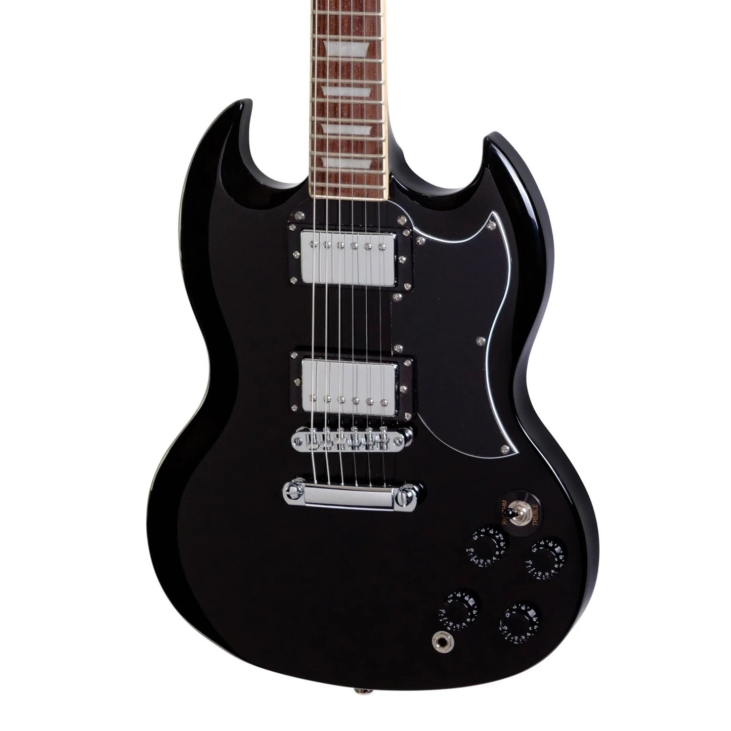 J&D Luthiers SG-Style Electric Guitar | Black