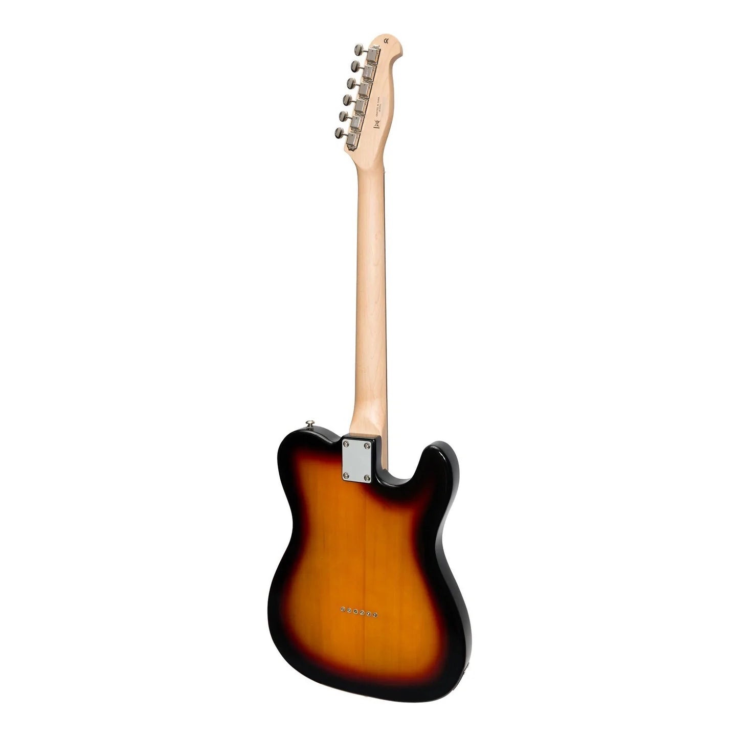 J&D Luthiers TE-Style Electric Guitar | Sunburst | Left-Handed