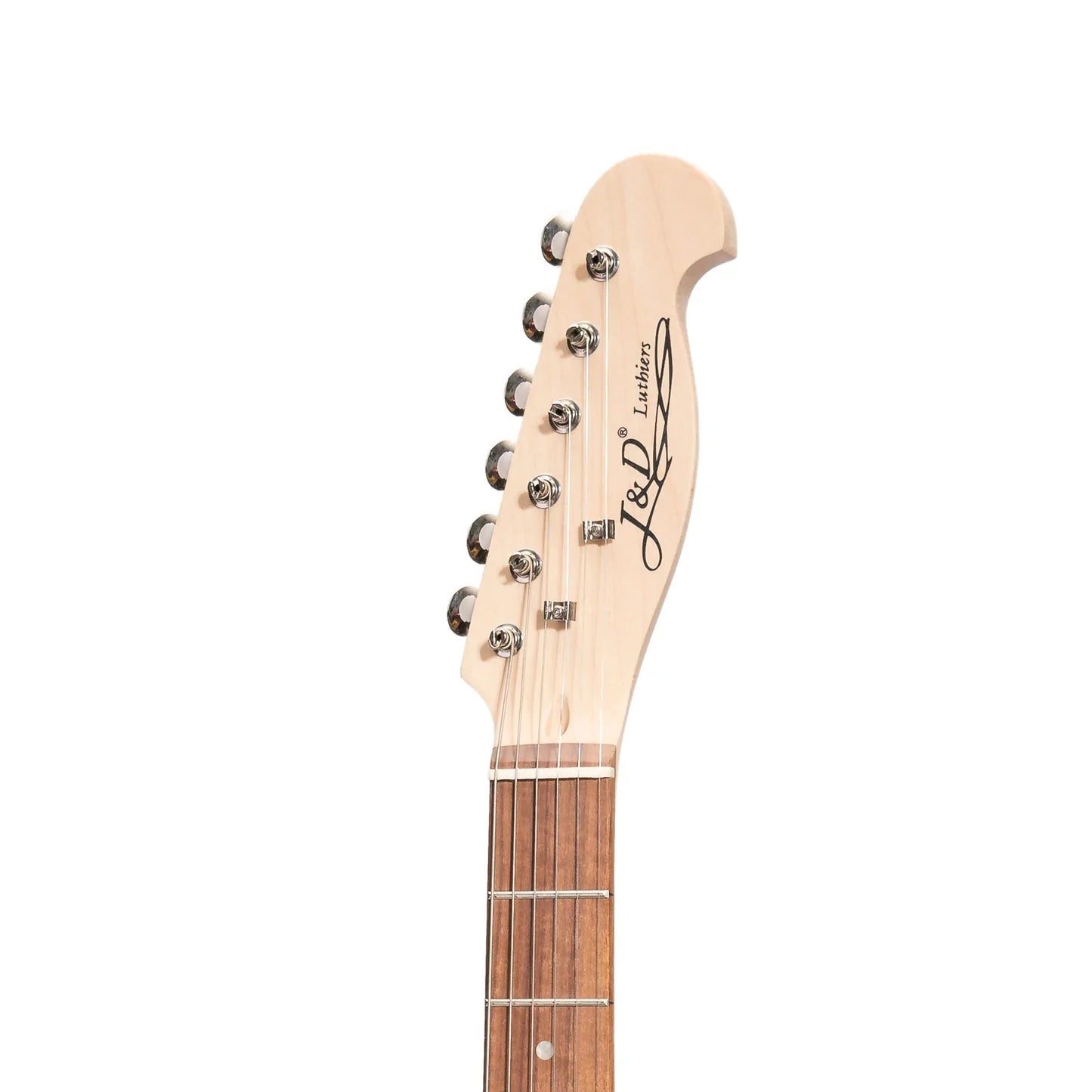 J&D Luthiers Thinline TE-Style Electric Guitar | Natural Gloss