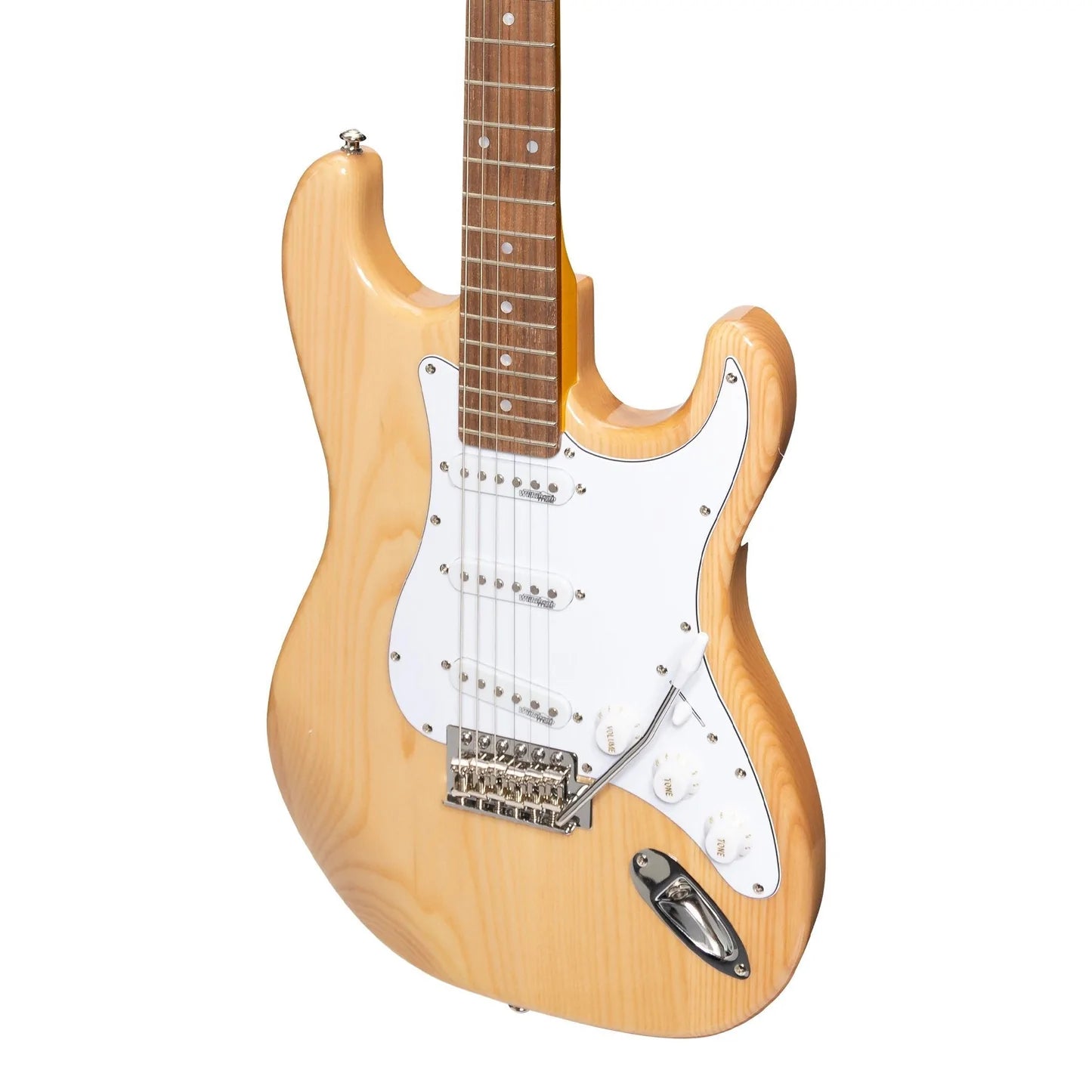 J&D Luthiers Traditional ST-Style Electric Guitar | Natural Gloss