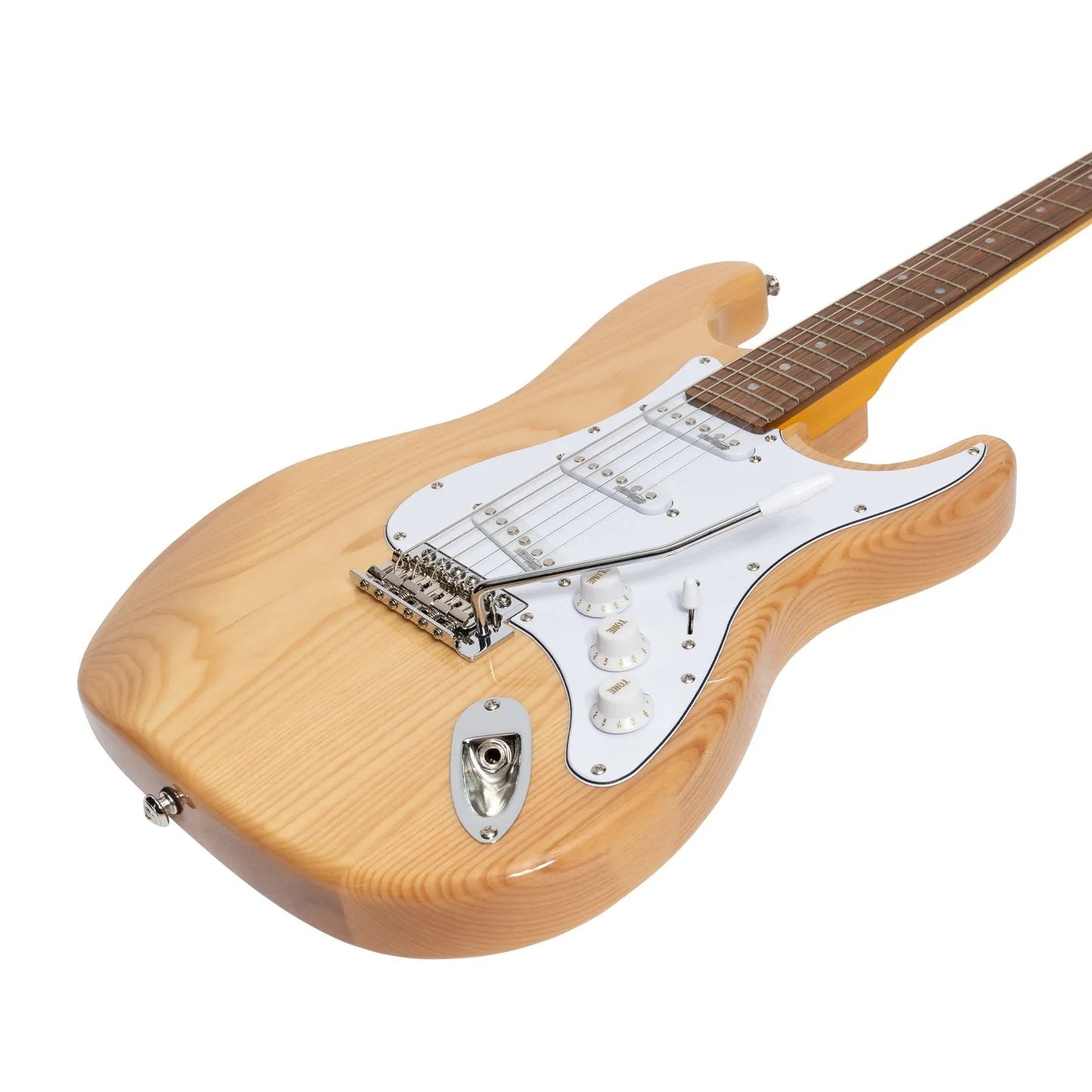 J&D Luthiers Traditional ST-Style Electric Guitar | Natural Gloss