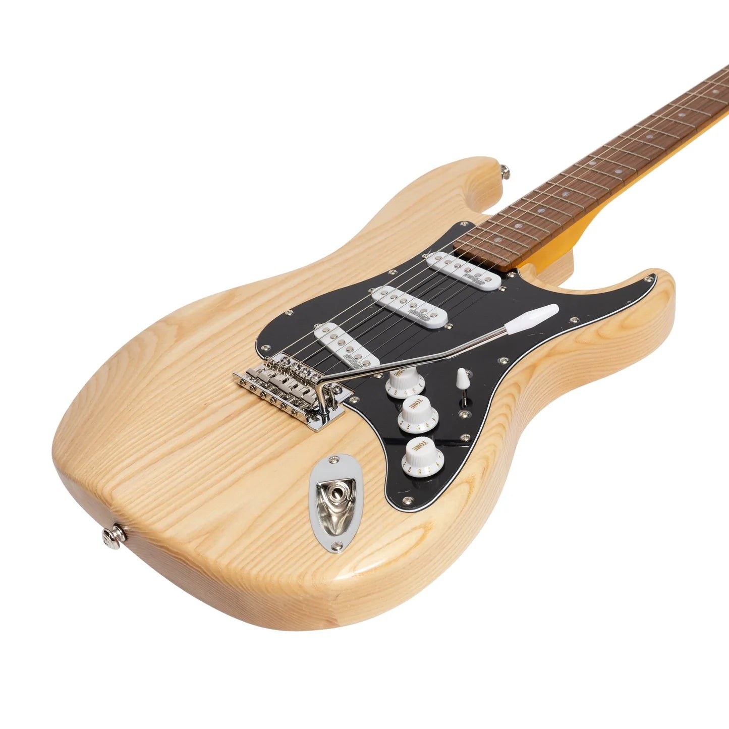 J&D Luthiers Traditional ST-Style Electric Guitar | Natural Satin