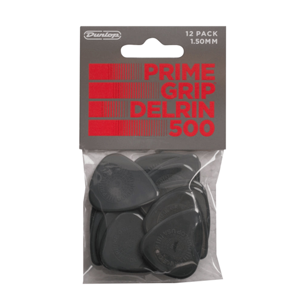 Dunlop Player's Pack | Primegrip® Delrin 500 Pick 1.5mm | 12-Pack