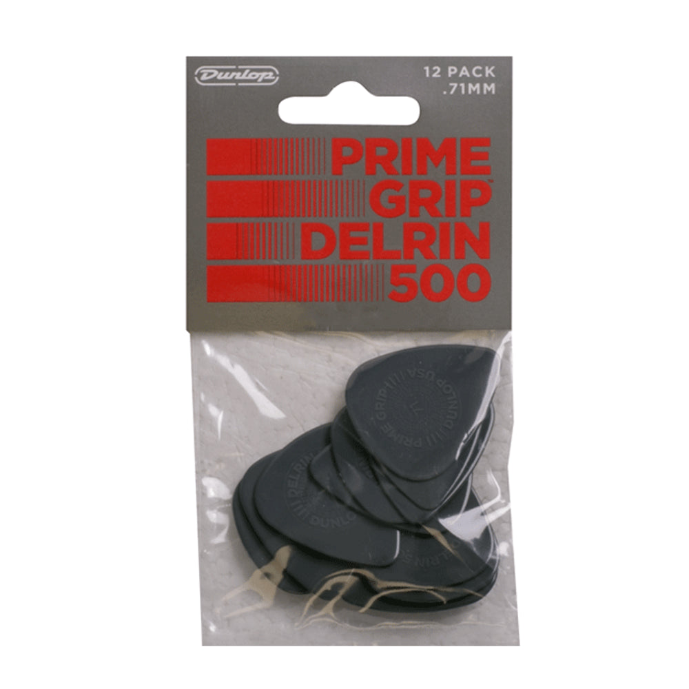 Dunlop Player's Pack | Primegrip® Delrin 500 Pick .71mm | 12-Pack