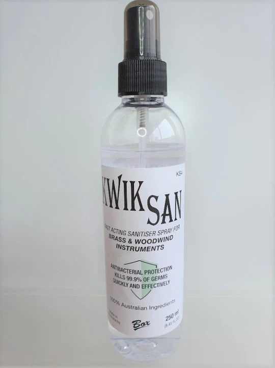 Kwik San Sanitiser Spray for Brass & Woodwind | 250ml