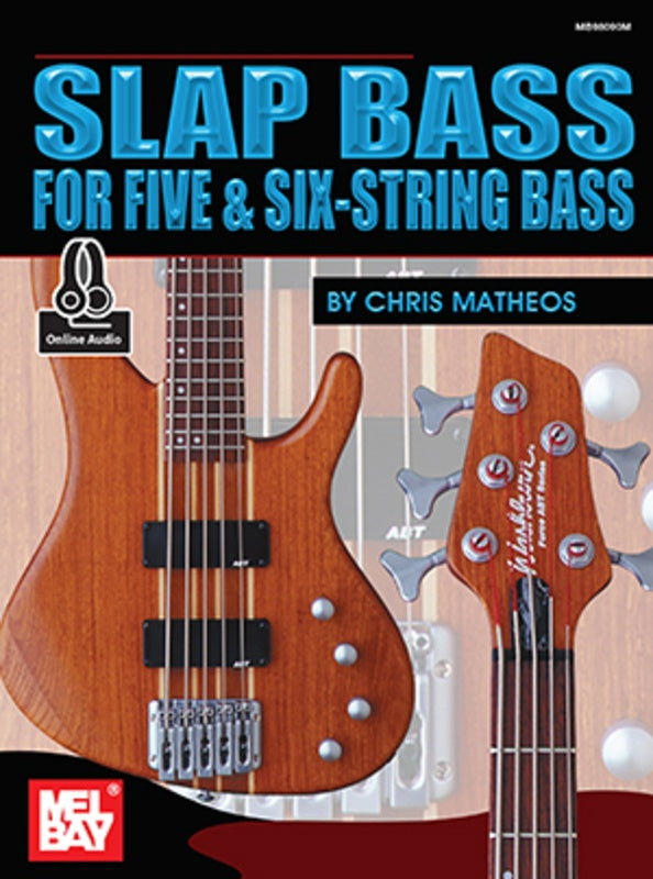 Slap Bass For Five & Six-String Bass Bk/Ola
