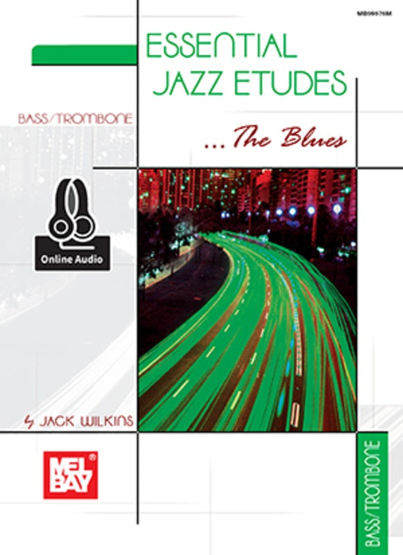 Essential Jazz Etudes Blues Bass/Trombone Bk/Oa