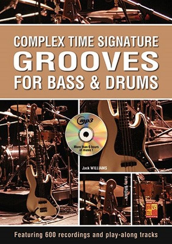 Complex Time Signature Grooves Bass & Drums Bk/C