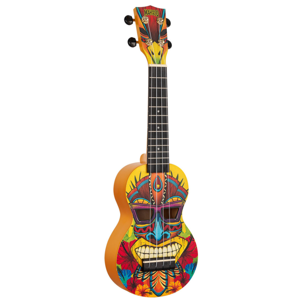 Mahalo | Art Series | Soprano Ukulele | Tiki