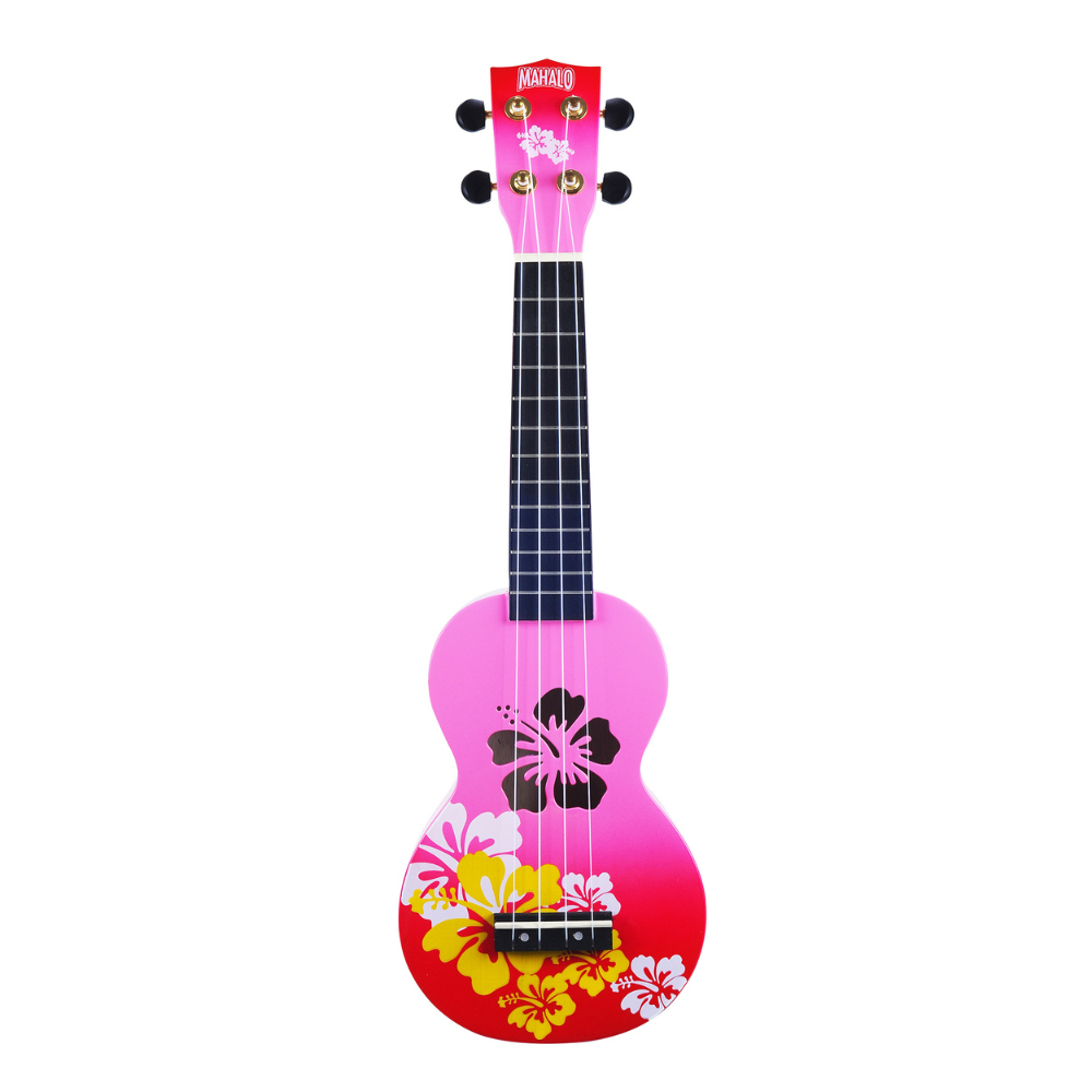 Mahalo | Designer Series | Soprano Ukulele | Red Burst