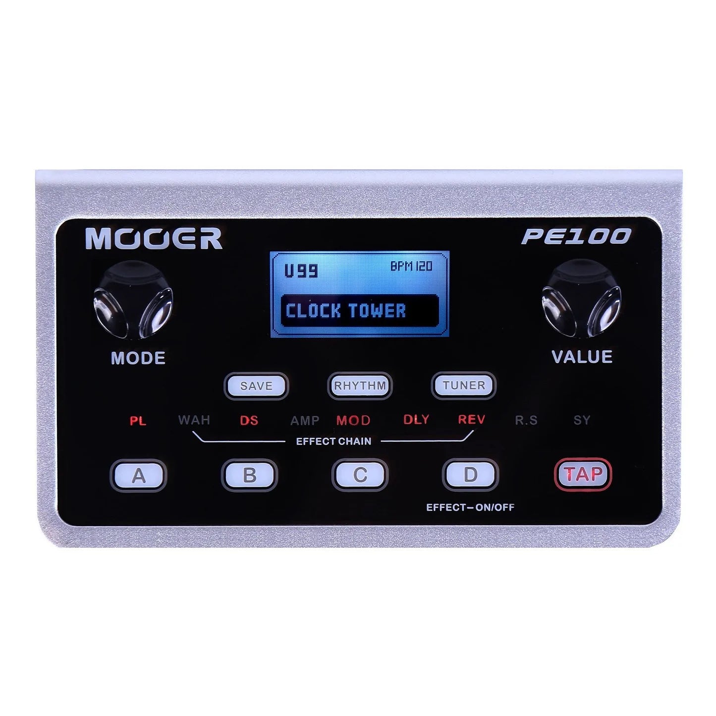 Mooer PE100 Portable Guitar Multi Effects Processor