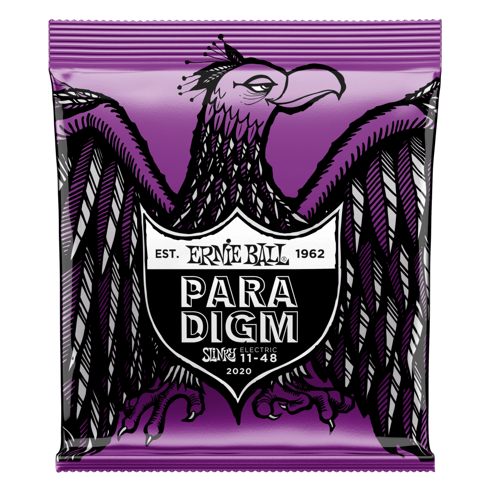 Ernie Ball P02020 Power Slinky Paradigm Electric Guitar Strings 11-48 Gauge