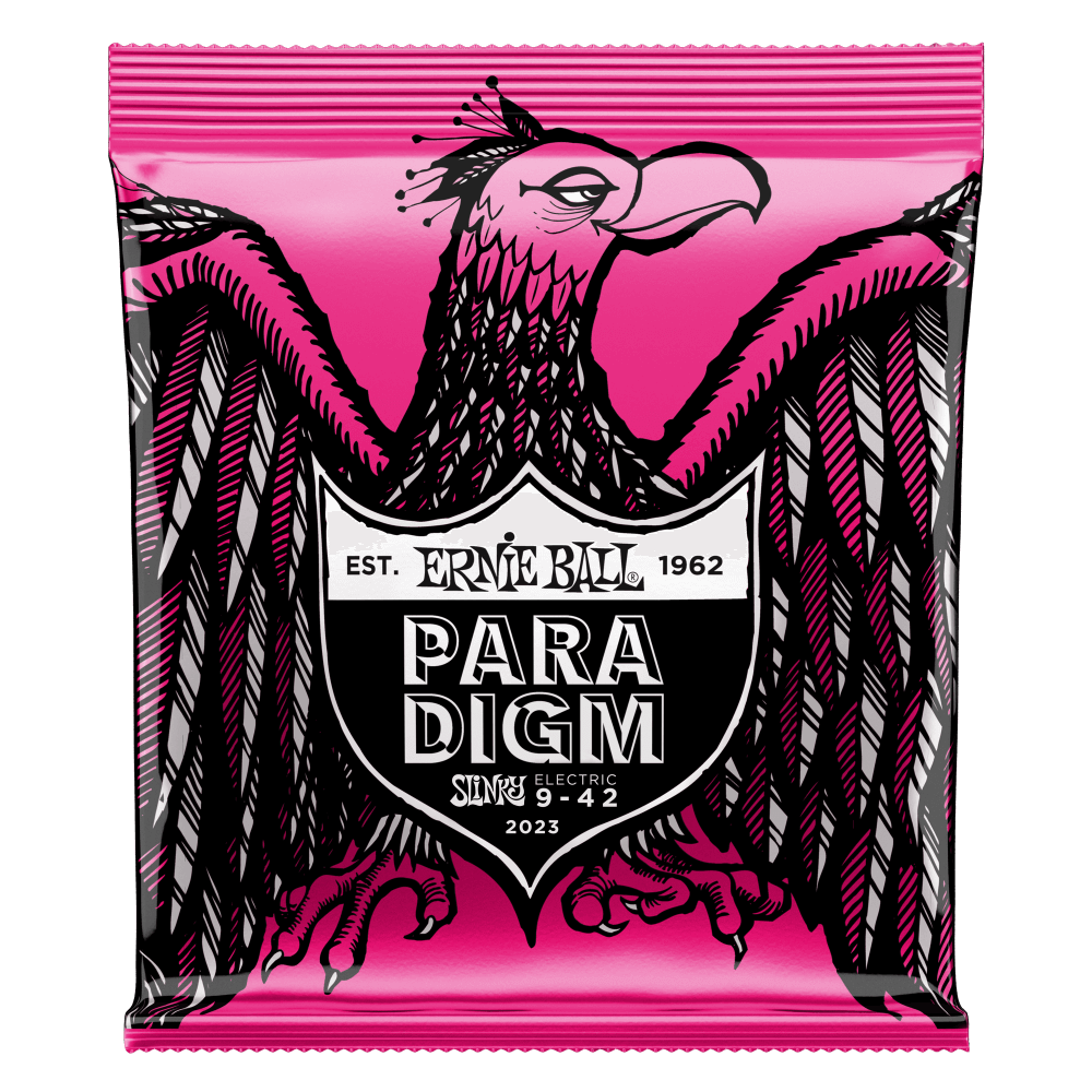 Ernie Ball P02023 Super Slinky Paradigm Electric Guitar Strings 9-42 Gauge