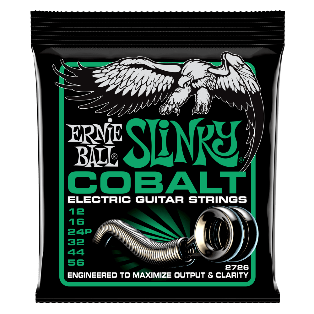 Ernie Ball P02726 Not Even Slinky Cobalt Electric Guitar Strings 12-56 Gauge