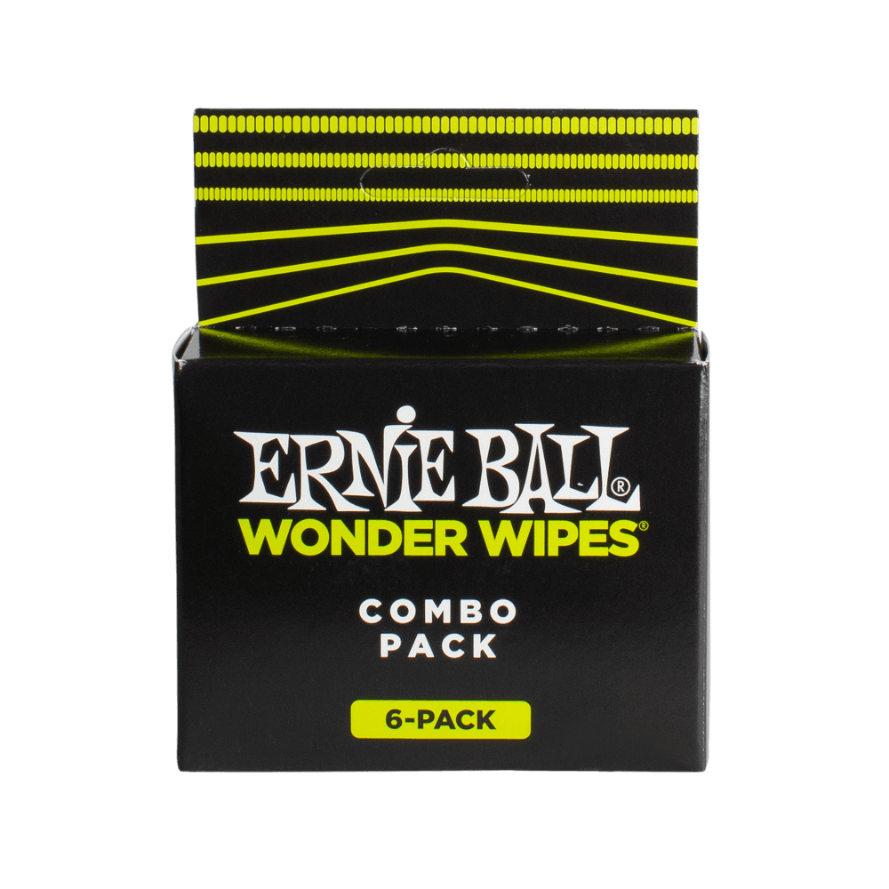 Ernie Ball P04279 Wonder Wipes Multi Pack 6 Pack