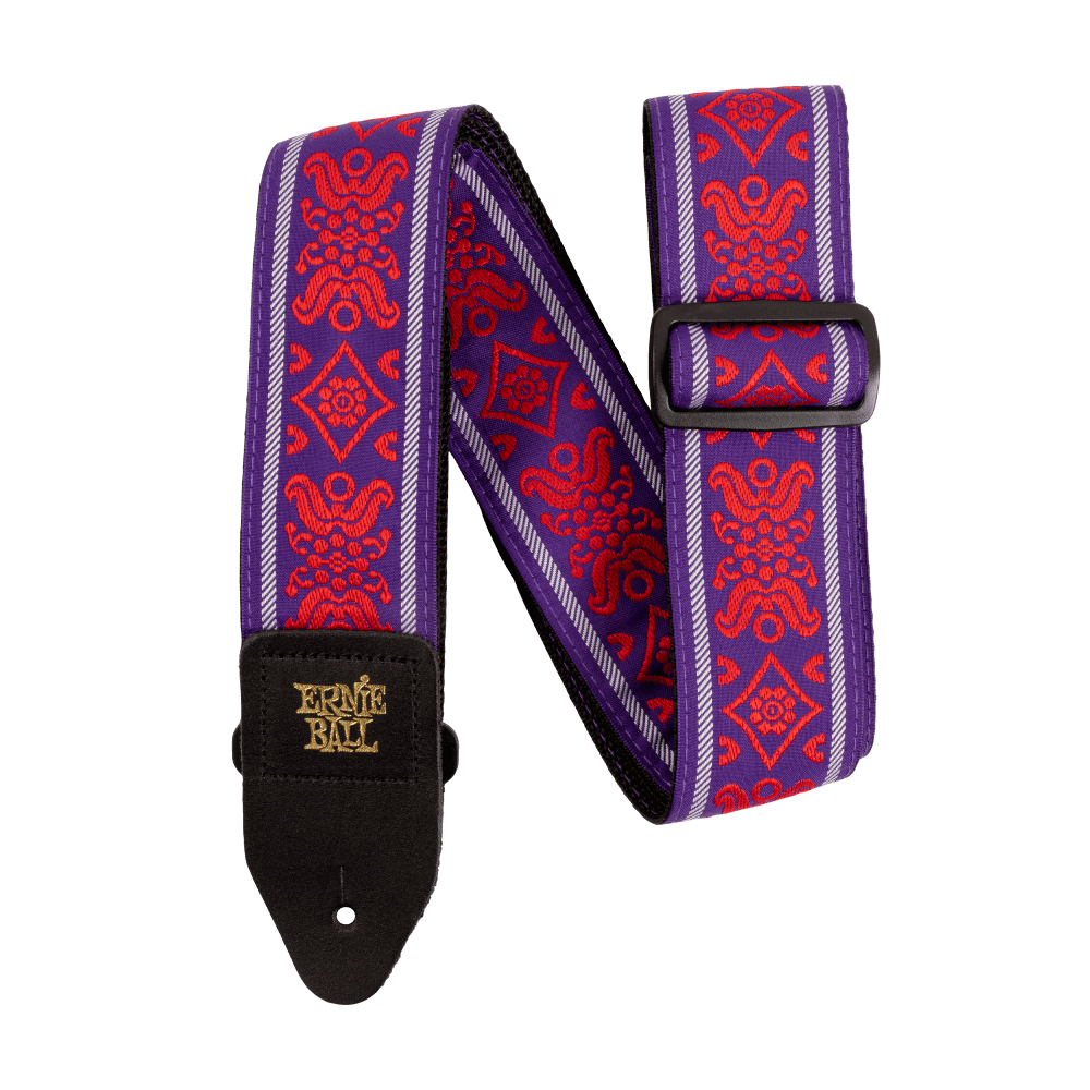 Ernie Ball P05330 Jacquard Strap | Royal Flush Red