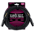 Ernie Ball P06073 25' Male / Female XLR Microphone Cable | Black