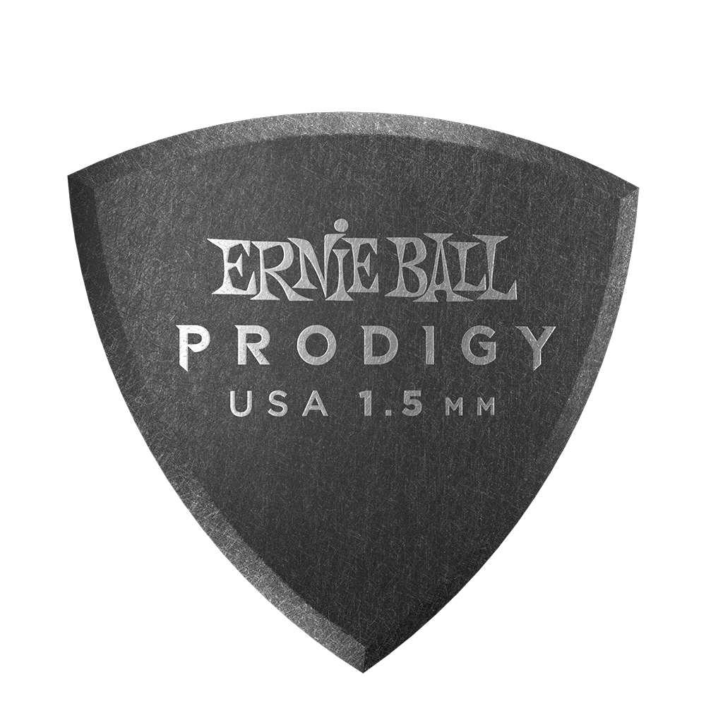 Ernie Ball P09331 1.5mm Black Shield Prodigy Picks 6-Pack
