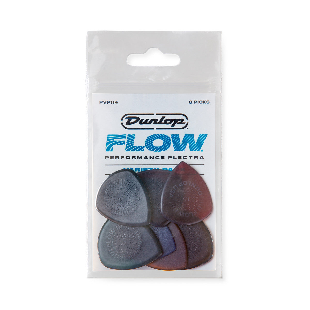 Dunlop Player's Pack | Flow® Pick Variety Pack | 8-Pack