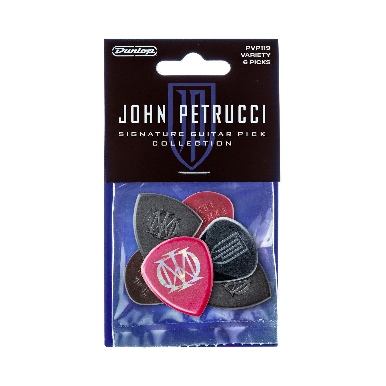 Dunlop Artist Series | John Petrucci Signature Guitar Pick Collection | 6-Pack