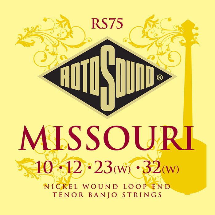 Rotosound RS75 Banjo 4 String Tenor Set | Loop End