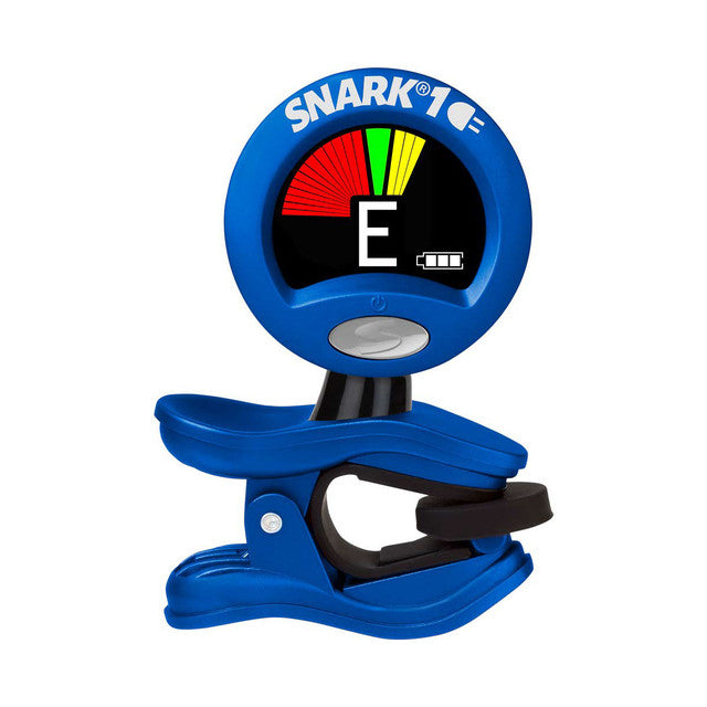 Snark Rechargeable Guitar & Bass Clip-On Chromatic Tuner | Blue
