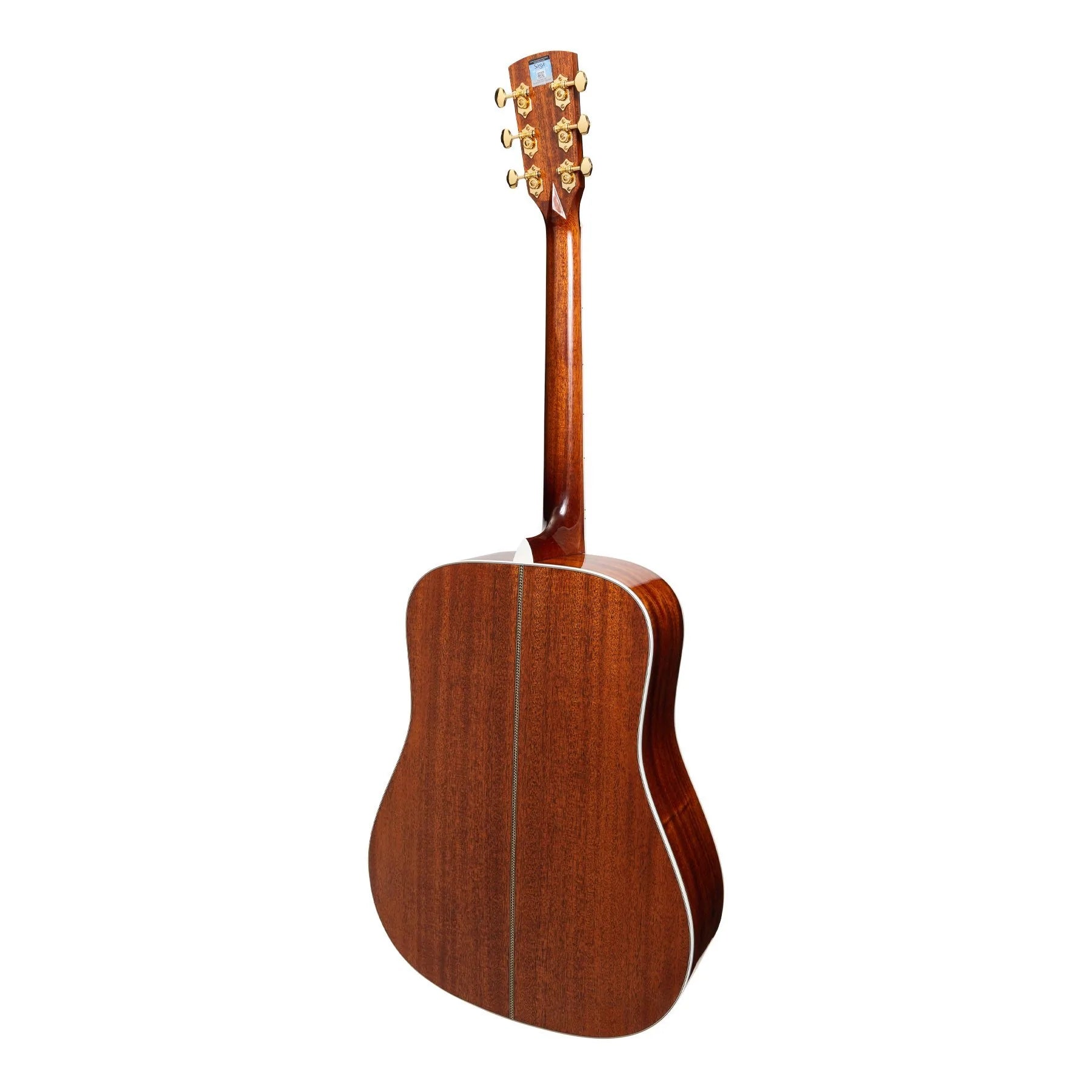 Saga SL55 All-Solid Spruce Top Mahogany Back & Sides Acoustic-Electric Dreadnought Guitar | Natural Gloss